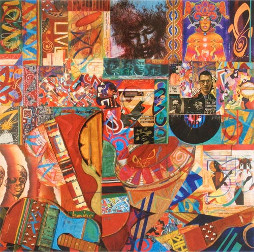 Voodoo Child by Cedric Cox, 48x48 inches