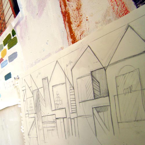 Cedric's studio at Engine 22