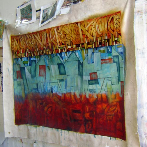 Cedric's studio at Engine 22