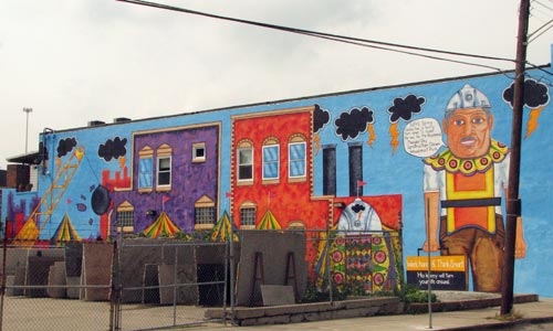 Raymond Thunder-Sky Legacy Mural