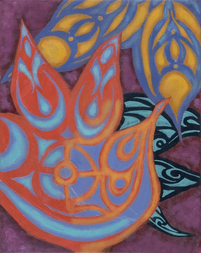 Lucy Schroder age 15 acrylic on canvas