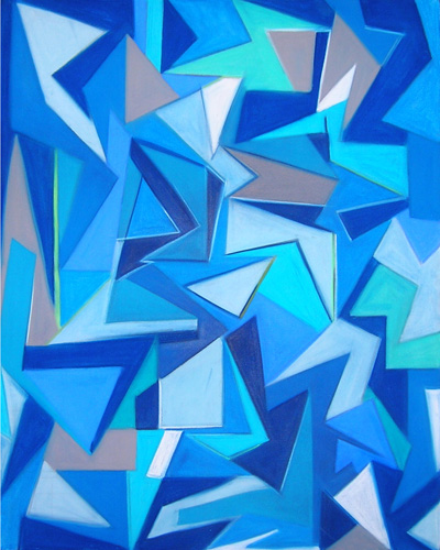 Marcus Fletcher, acrylic on canvas 2012